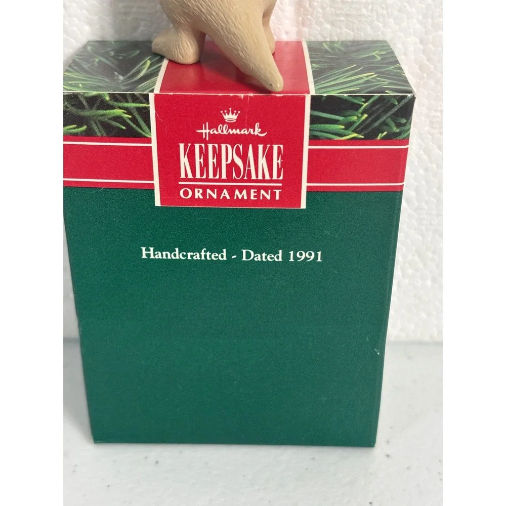 Hallmark 1991 Keepsake Ornament Mom to Be‎ Kangaroo Christmas Gift